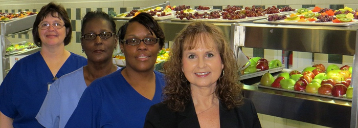 school food service employees