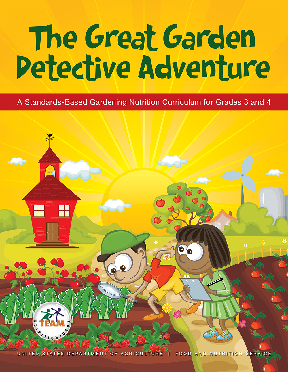 Cover of the Great Garden Detective Adventure Curriculum