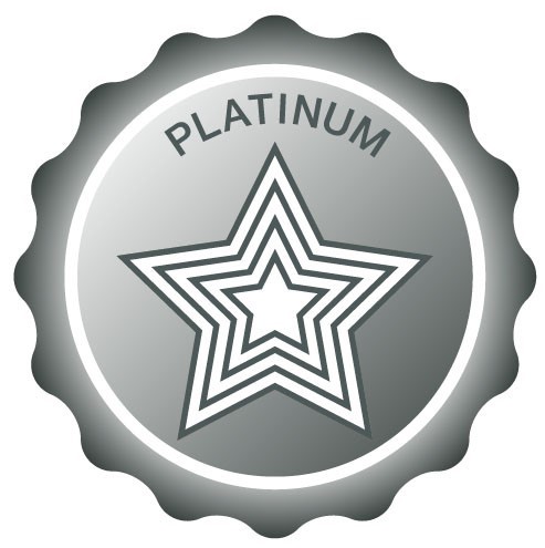 Achievement Badge Platinum