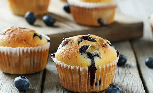blueberry muffins