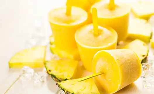 a bunch of frozen fruit pops