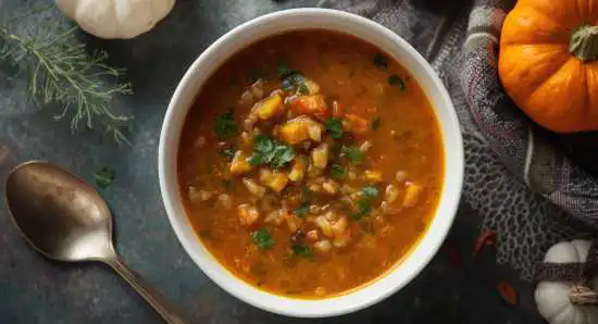bowl of pigeon pea soup
