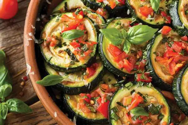 vegetables on a plate