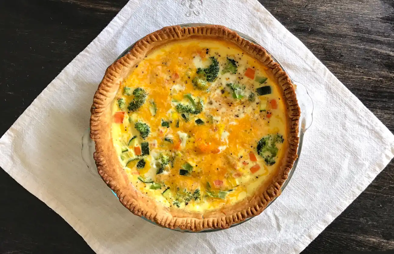 vegetable quiche