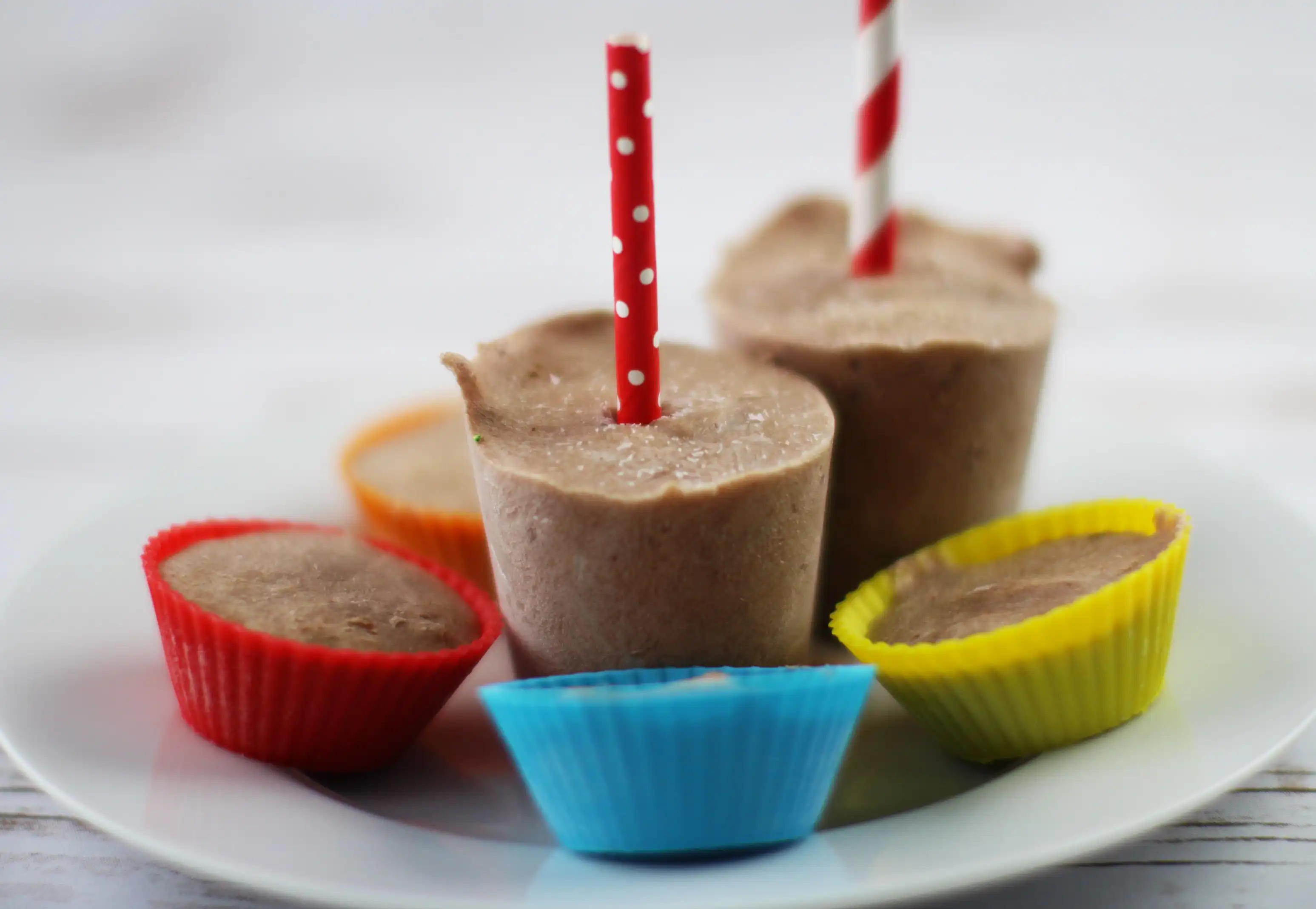chocolate yogurt pops