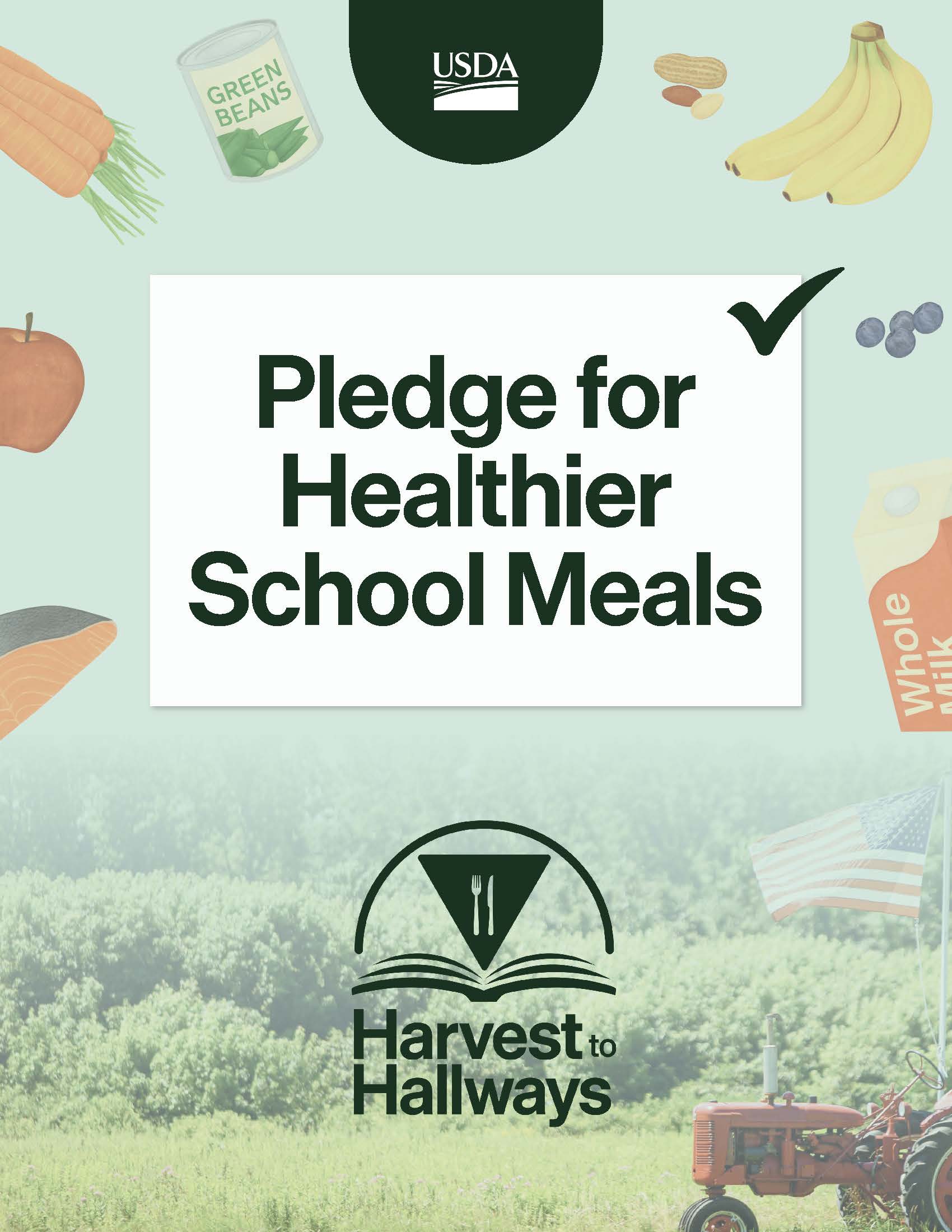 pledge for healthier school meals