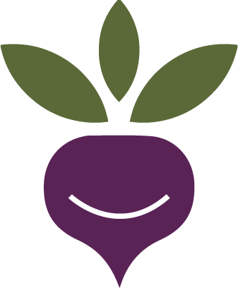 a purple beet