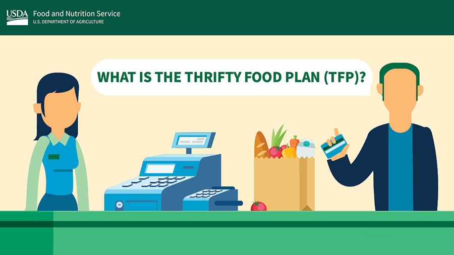 Thrifty Food Plan graphic