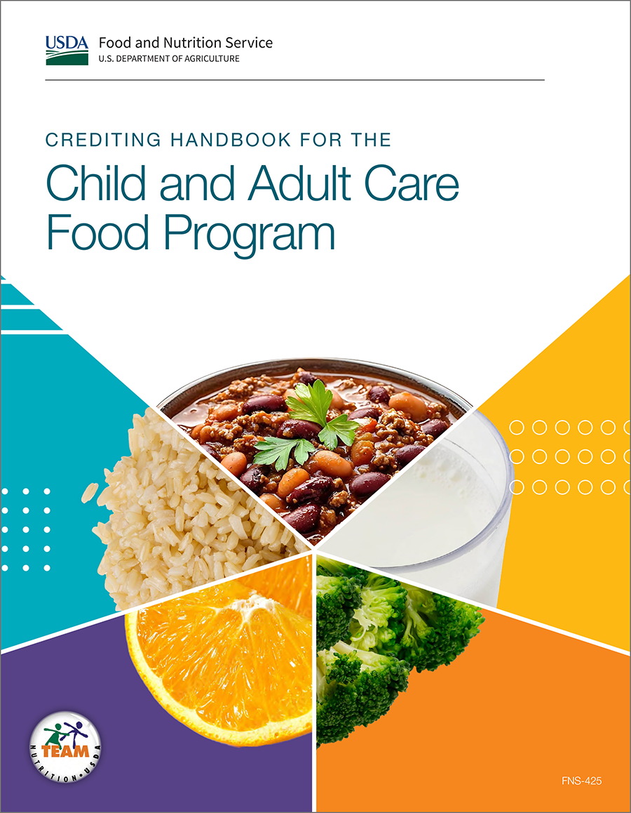 Crediting Handbook for the Child and Adult Care Food Program