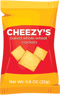 Cheezy's Baked Whole-Wheat Crackers
