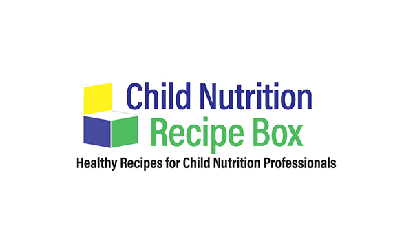 Child Nutrition Recipe Box graphic art