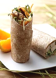 Crunchy Hawaiian Chicken Wrap
