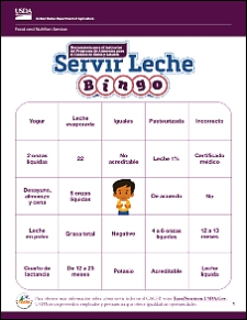 Bingo boards 1-20 in Spanish