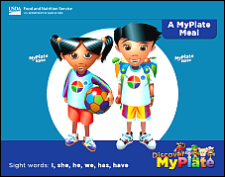 Discover My Plate. A MyPlate Meal