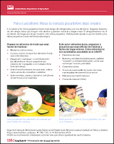 Haga la comida para bebés más segura 