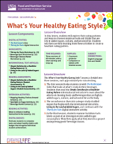 What's Your Healthy Eating Style?