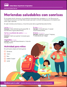 Healthy Snacks with Smiles Spanish