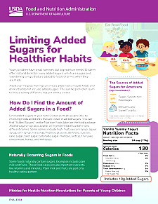 Limiting Added Sugars for Healthier Habits