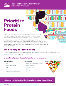 Prioritize Protein Foods