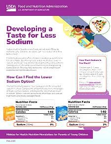 Developing a Taste for Less Sodium