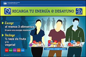 OVS Middle/High School Breakfast Poster Spanish