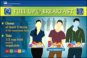 ovs breakfast high school poster image