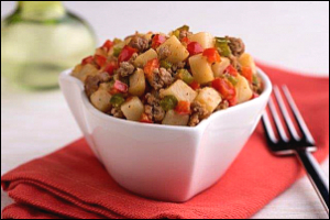 Roasted Potato Turkey Hash