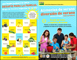 family preparing a healthy meal together