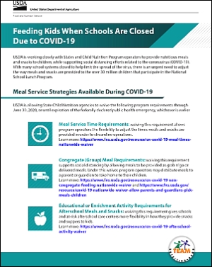 Feeding Kids When Schools Are Closed Due to COVID-19