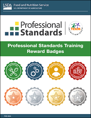 Professional Standards Training Reward Badges