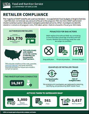 screenshot of the infographic page