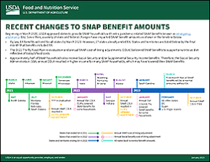 Recent Changes to SNAP Benefit Amounts