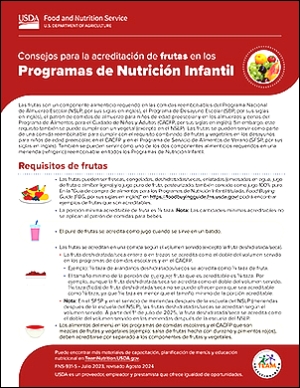Fruit Tip Sheets SP