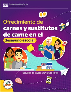 Offering Meats and Meat Alternates at School Breakfast (Spanish) 