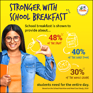 Stronger with School Breakfast image