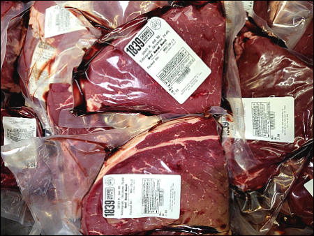 image of frozen beef roast from Cherokee Nation