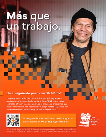 SNAP E&T Más que un folleto de empleo