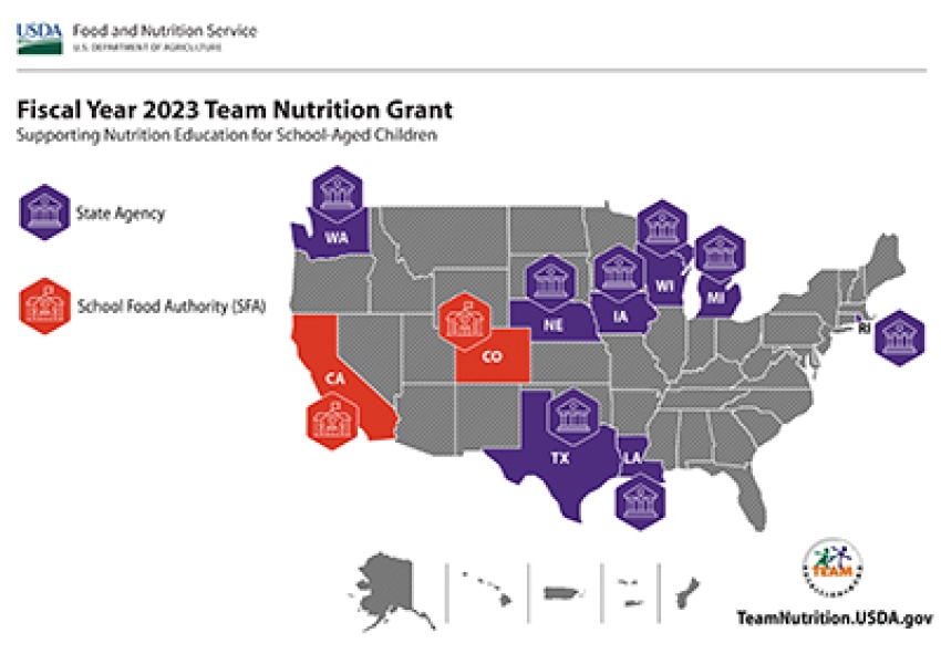 TN Grant Award Map