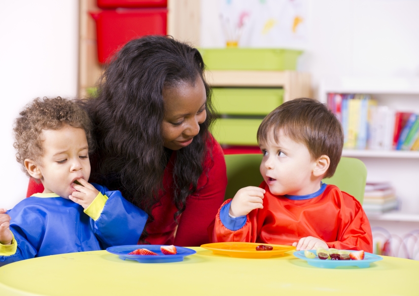 Childcare Provider and Children