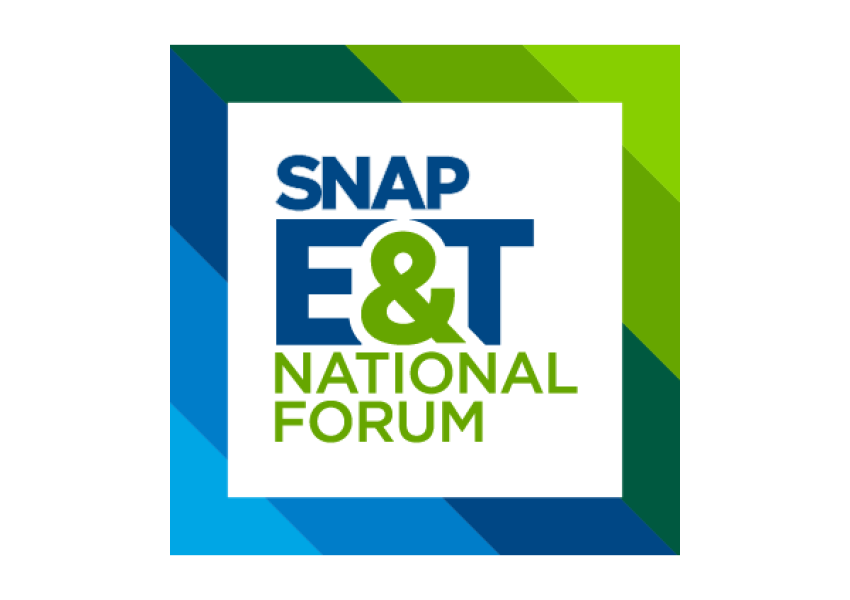 SNAP E&T National Forum Logo