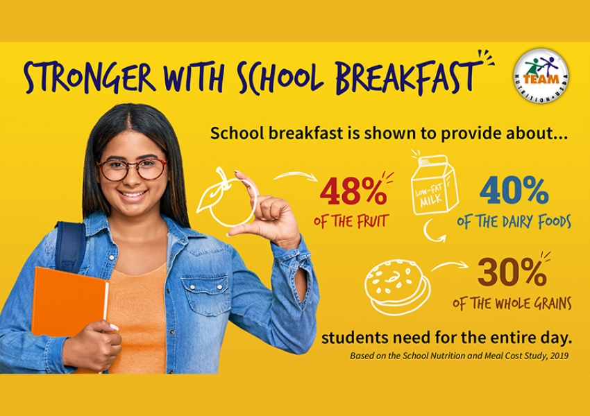 Stronger with School Breakfast image