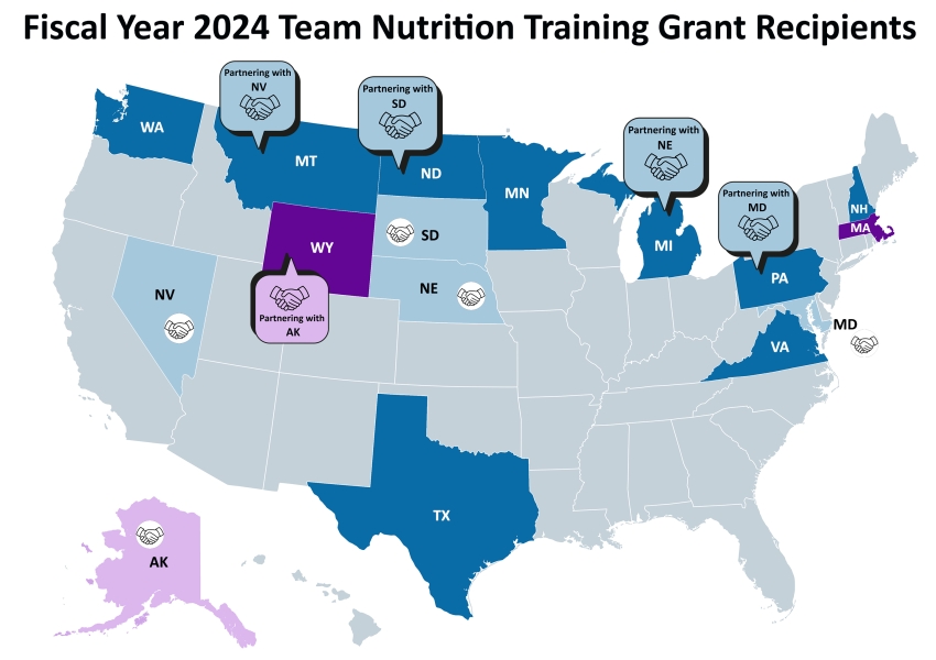 Team Nutrition Training Grants 2024