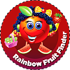 Rainbow Fruit Finder Badge png