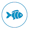 fish icon in a circle