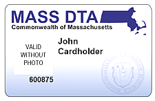 Massachusetts EBT Card image