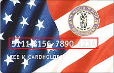 Kentucky EBT Card image