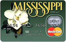 Mississippi EBT Card image