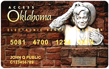 Oklahoma EBT Card image