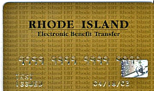 Rhode Island EBT Card image