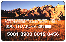 South Dakota EBT Card image